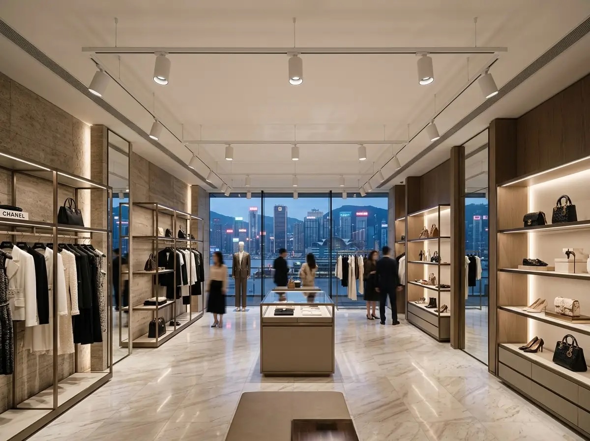 High-End Retail Precision Lighting